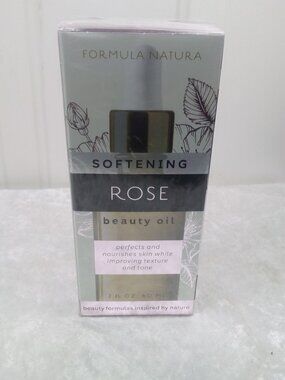 Formula Natura Softening Rose Beauty Oil 2 fl oz Rosehip Coconut Argan